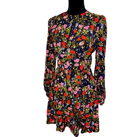 Banana Republic Dresses & Skirts - NWT BANANA REPUBLIC FLORAL KEYHOLE FALL/AUTUMN DRESS SIZE 2